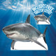 Figurine en carton requin blanc + une mini figurine