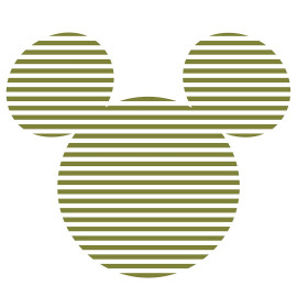 Sticker Mural Géant - Tête De Mickey