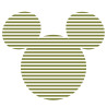 Sticker Mural Géant - Tête De Mickey