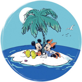 Photo murale autocollante Mickey & Minnie A La Plage