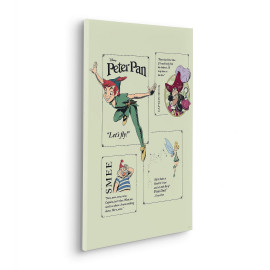 Tableau intissé Peter Pan - Let´s Fly