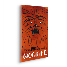 Tableau intissé Star Wars - Les Wookies