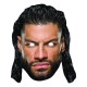 Masque en carton - Roman Reigns - Catcheur - Taille A4