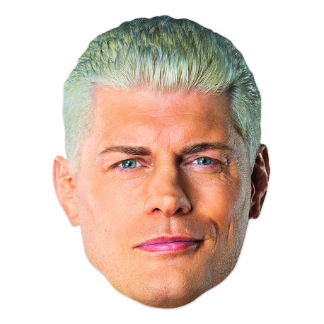 Masque en carton - Cody Rhodes - Catcheur - Taille A4