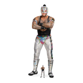 Figurine en carton Rey Mysterio - Catcheur WWE - Haut 173 cm