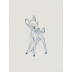 Poster d'Art Disney Bambi - 30 x 40 cm