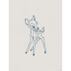 Poster d'Art Disney Bambi - 40 x 50 cm