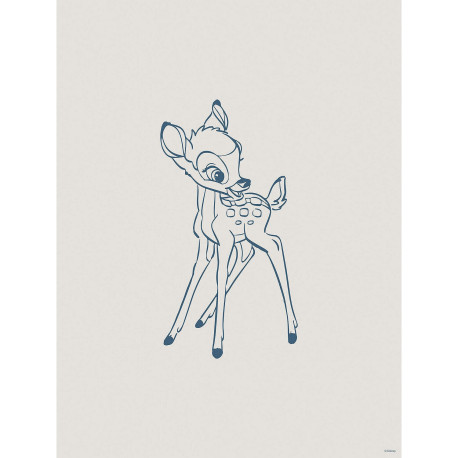 Poster d'Art Disney Bambi - 40 x 50 cm