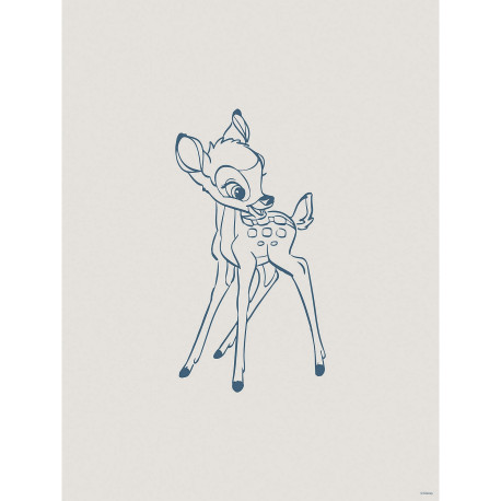 Poster d'Art Disney Bambi - 50 x 70 cm