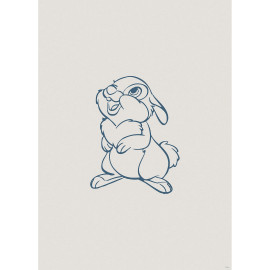 Poster d'Art Disney Bambi - Panpan - 30 x 40 cm