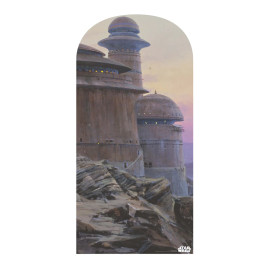 Figurine en carton backdrop Star Wars Décor le palais de Jabba Haut 184 CM