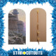 Figurine en carton backdrop Star Wars Décor le palais de Jabba Haut 184 CM