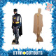 Figurine en carton Batman et Robin film de 1966 Batman Adam West Hauteur 187 cm