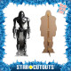 Figurine en carton Cylon - serie Battlestar Galactica - Hauteur 195 cm