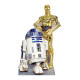 Figurine en carton Les Robots R2D2 & C3PO Star Wars Hauteur 166 CM