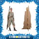Figurine en carton taille réelle Rey Star Wars