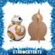 Figurine en carton Robot BB-8 Star Wars Hauteur 94 cm