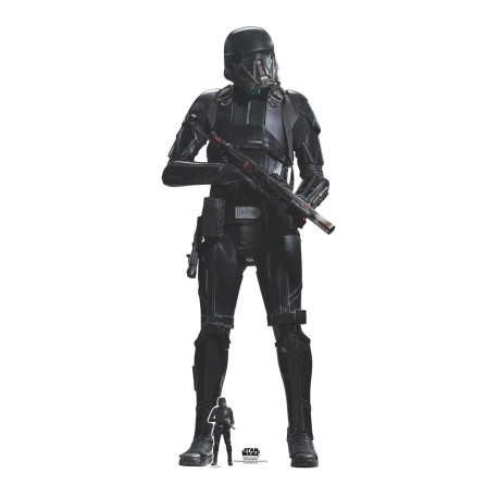 Figurine en carton Deathtrooper Star Wars Rogue one Hauteur 177 CM