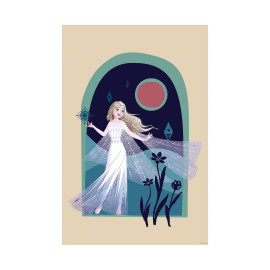 Poster d'Art - Elsa Nuit Nocturne - 30 x 40 cm