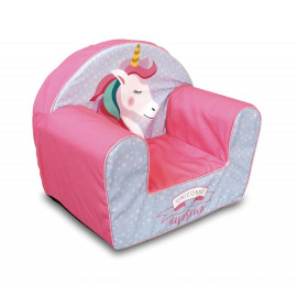ZK50779-Fauteuil en mousse Licorne - Unicors are awesome-face