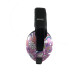 Casque anti bruit enfant couleur Rose Motifs Féériques 