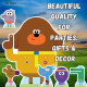 Figurine en carton Hey Duggee & The Squirrels Hé, Oua Oua Hauteur 107 cm