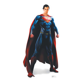 Figurine en carton Superman Man of Steel (Henry Cavill) Justice League Hauteur 187 CM