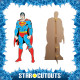 Figurine en carton Superman DC Comics (année 60) Hauteur 189 CM