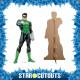 Figurine en carton Green Lantern DC COMICS (année 80) Hauteur 184 cm