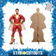 Figurine en carton Shazam (Zachary Levi) DC Comics Hauteur 190 CM