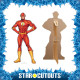 Figurine en carton Flash DC Comics (année 60) Mini Format Hauteur 90 cm