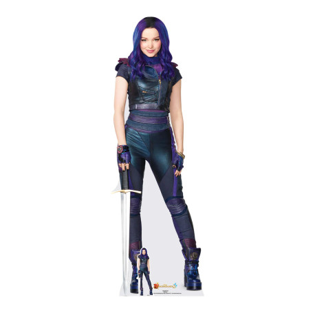 Figurine en carton Mal (Descendants 3) Hauteur 174 cm