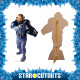 Figurine en carton DOCTOR WHO Général Staal (Sontaran) Hauteur 154 cm