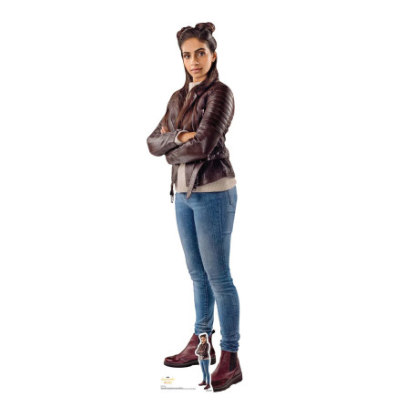 Figurine en carton DOCTOR WHO Mandip Gill (Yasmin) Lifesize Carton Cutout Doctor Who Hauteur 165 cm