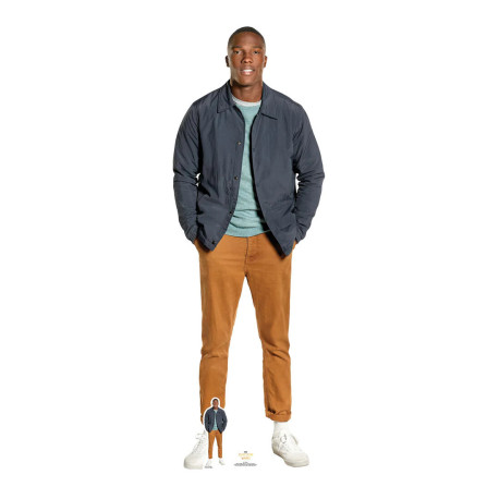 Figurine en carton DOCTOR WHO Tosin Cole (Ryan) Lifesize Carton Cutout Doctor Who Hauteur 183 cm