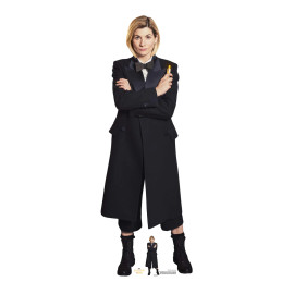 Figurine en carton 13 Doctor Who Jodie Whittaker Spyfall Suit Hauteur 167 cm