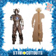 Figurine en carton Ashad The Lone Cyberman Doctor Who Hauteur 193 cm