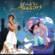Figurine en carton taille réelle Aladdin et Jasmine Disney H 130 CM