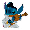 Figurine en carton Stitch en ELvis qui joue de la guitare - Haut 92 cm