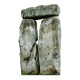 Figurine en carton Henge (Stonehenge) Monumen Mégalitique - H160 cm