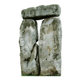 Figurine en carton Henge (Stonehenge) Monumen Mégalitique - H160 cm