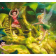 Poster géant Fée Clochette L'Arbre à poussière de fées Disney intisse 202X90 CM
