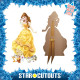 Figurine en carton Disney Princesse Belle H 134 CM