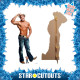 Figurine en carton Chippendale en tenue de Cowboy 179 cm