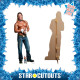 Figurine en carton Chippendale torse nu et jeans (Kevin Cornell Cuff N Collar) 184 cm