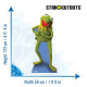 Figurine en carton Kermit la Grenouille Muppet Show Hauteur 133 cm
