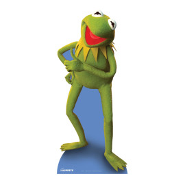 Figurine en carton Kermit la Grenouille Muppet Show Hauteur 133 cm
