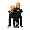 Figurine en carton Statler et Waldorf du Muppet Show Hauteur 149 cm