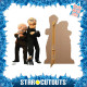 Figurine en carton Statler et Waldorf du Muppet Show Hauteur 149 cm