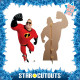 Figurine en carton Bob Parr ( M. Indestructible ) Les Indestructibles Hauteur 196 cm